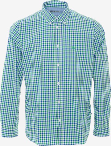 BIG STAR Regular fit Button Up Shirt in Green: front