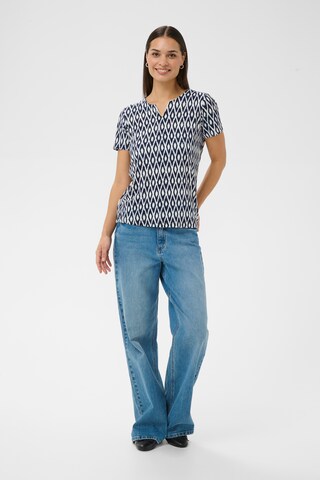 Kaffe Koszulka 'Abella' w kolorze niebieski