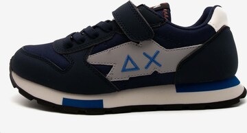 SUN68 Sneakers 'Niki Solid' in Blauw