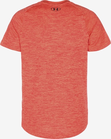 UNDER ARMOUR Performance Shirt 'HeatGear' in Orange