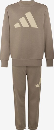 ADIDAS SPORTSWEAR Trainingsanzug 'ESSENTIALS' in 128 in beige / braun, Produktansicht