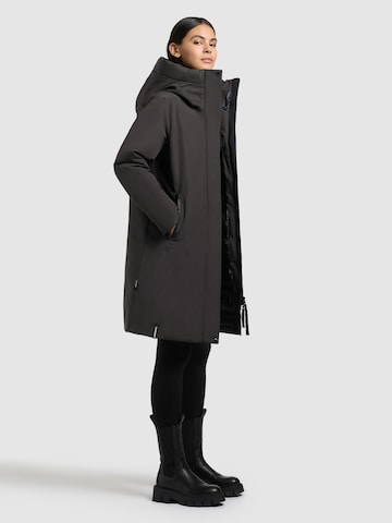 Manteau d’hiver 'Nellen2' khujo en gris