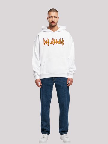 F4NT4STIC Sweatshirt 'Def Leppard' in White