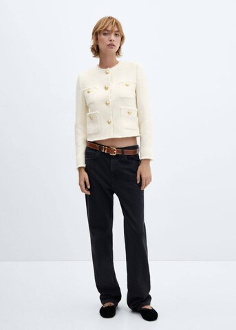 MANGO Knit Cardigan 'Wintour' in Beige