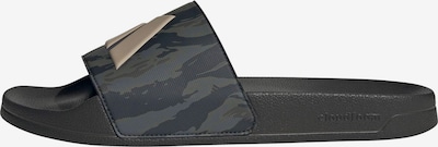 ADIDAS SPORTSWEAR Natikače 'ADILETTE' u tamno bež / kaki / maslinasta, Pregled proizvoda