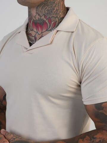T-Shirt SikSilk en beige