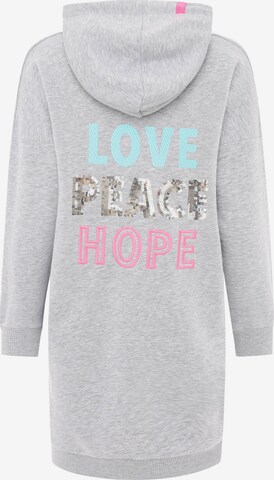 Robe 'Love Yourself More' Zwillingsherz en gris