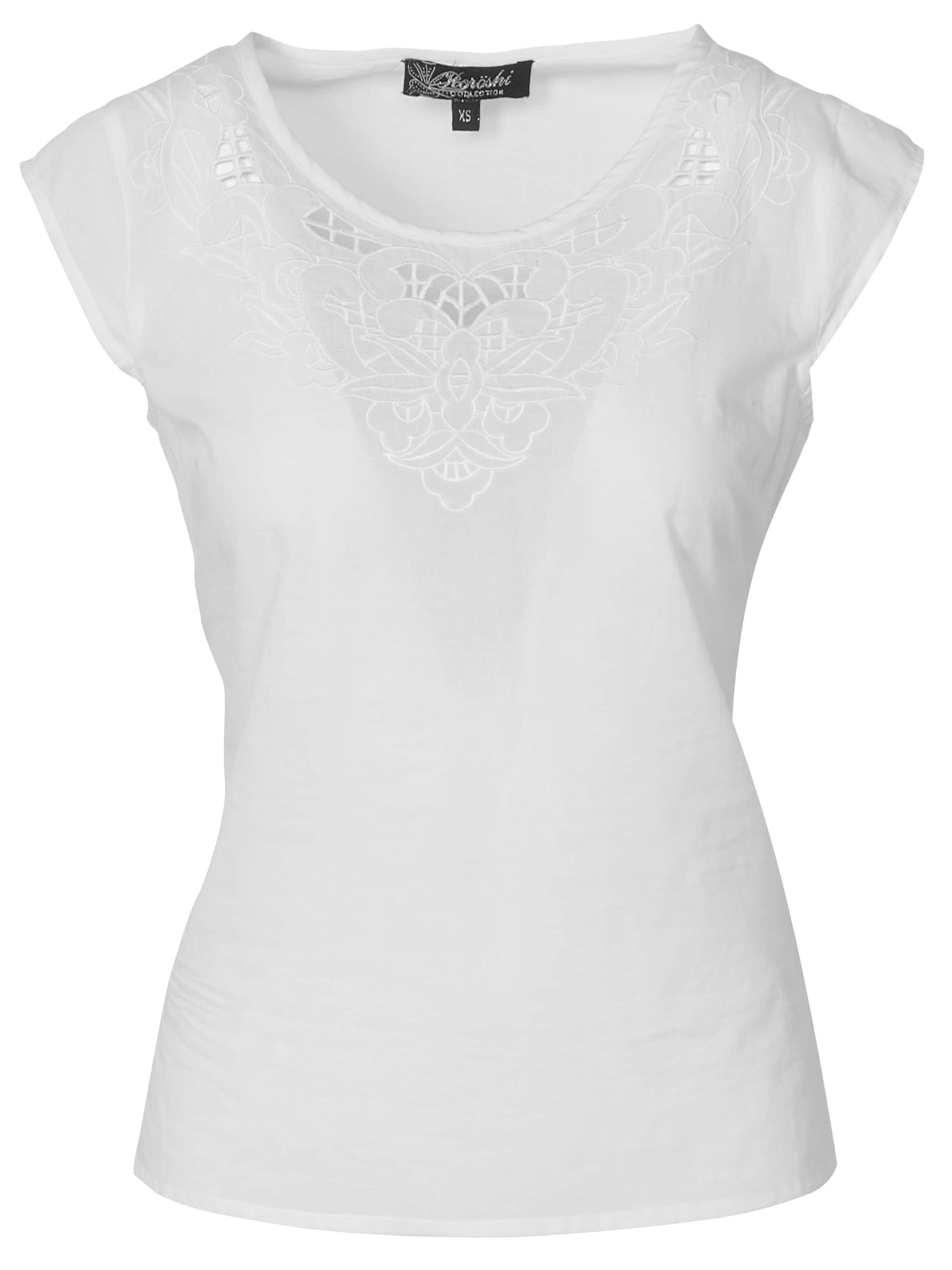 KOROSHI Bluse in Weiß: Vorderseite