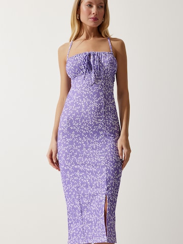 Robe Happiness İstanbul en violet : devant