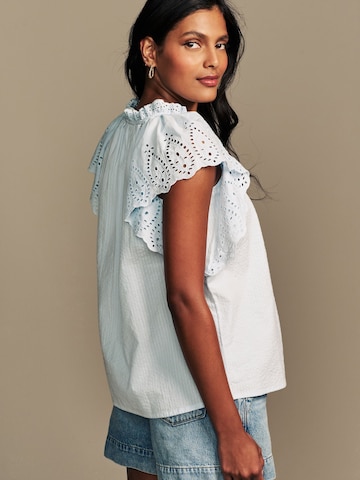 Chemisier LAURA ASHLEY en bleu
