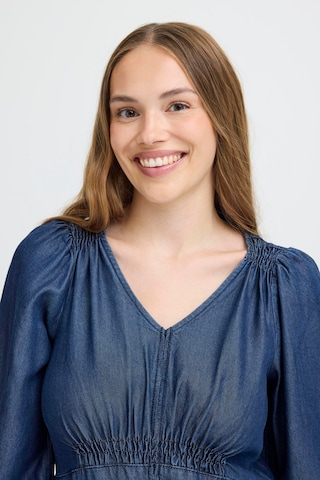 Pulz Jurk 'PZSEVIELLE' in Blauw