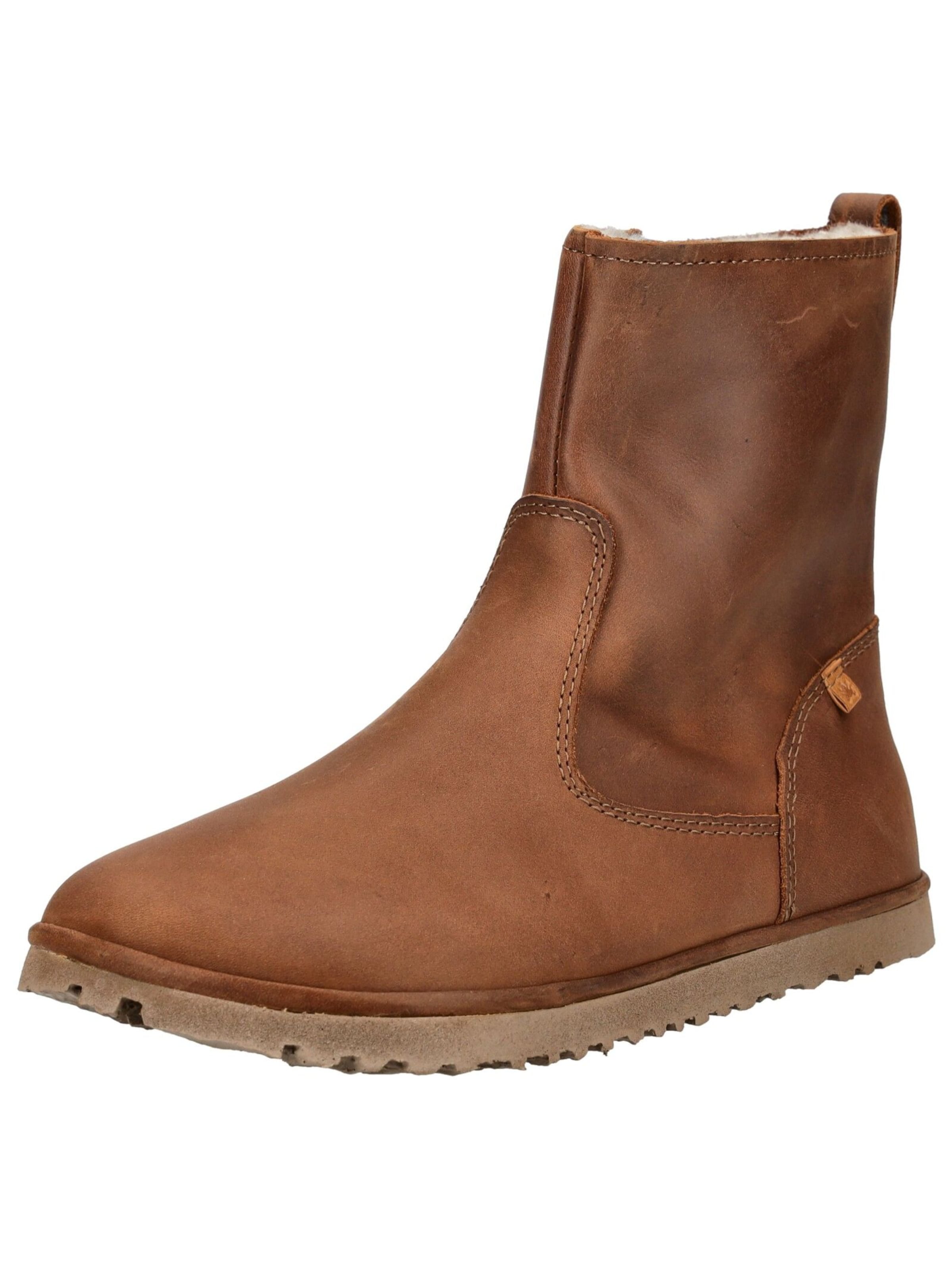 EL NATURALISTA Bootie in Brown: front