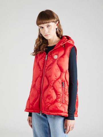 Gilet 'SKY' di No. 1 Como in rosso: frontale