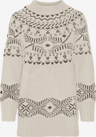 Pull-over 'KENDRA' VERO MODA en beige : devant