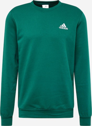 Sweat de sport 'Essentials' ADIDAS SPORTSWEAR en vert : devant