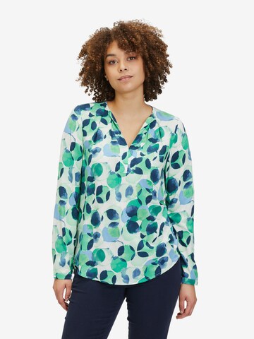 Cartoon Blouse in Wit: voorkant