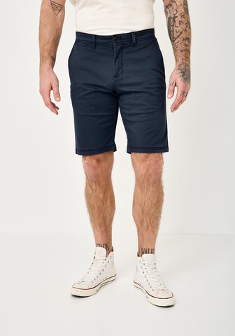 REDPOINT Slim fit Chino Pants in Blue: front