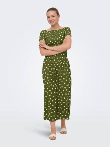 Robe d’été 'ONLMolly' ONLY en vert : devant