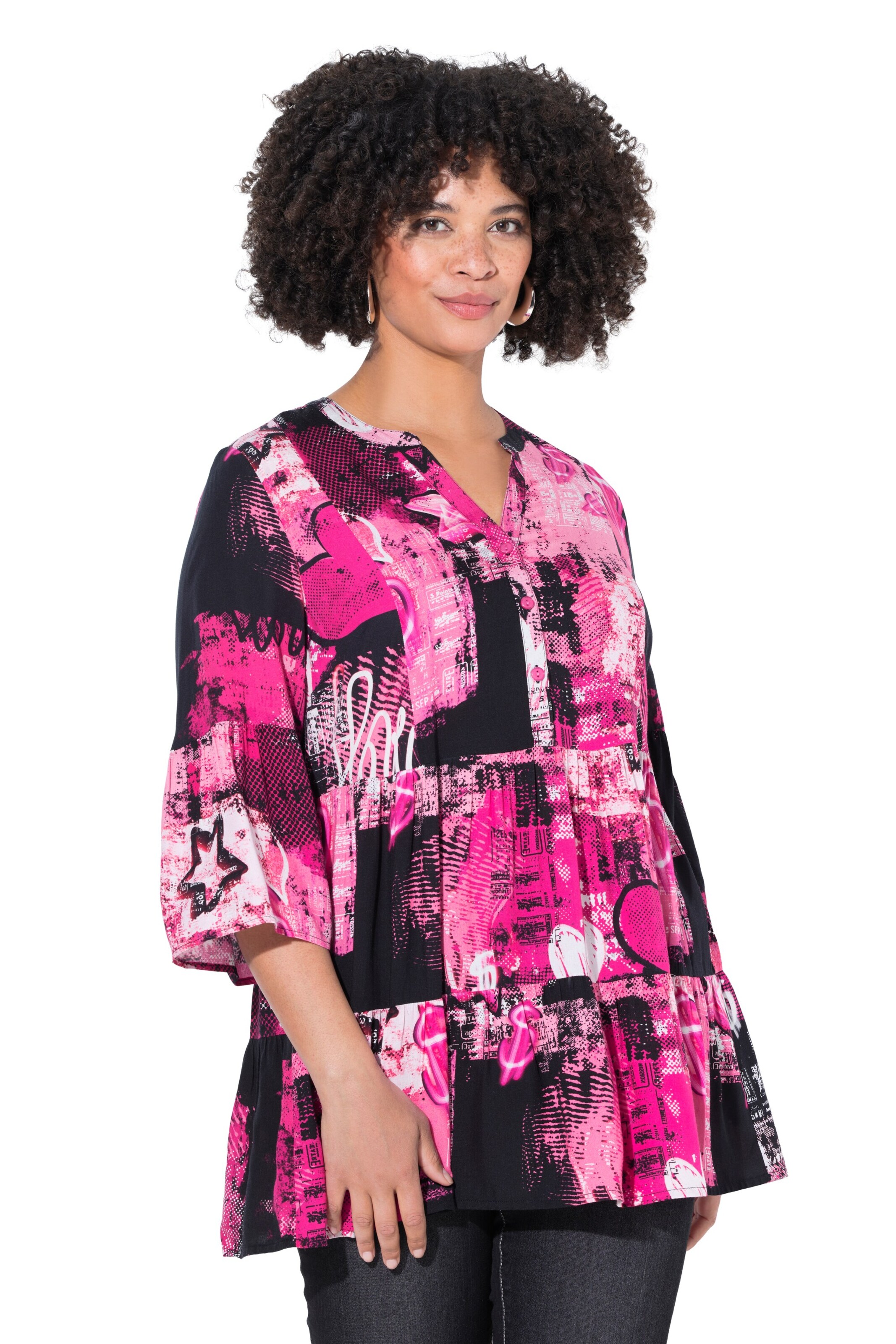 Angel of Style Tunic in Mixed colours: front