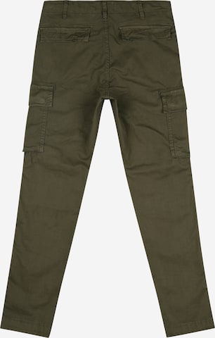 Regular Pantalon 'Tace Tucker' Jack & Jones Junior en vert