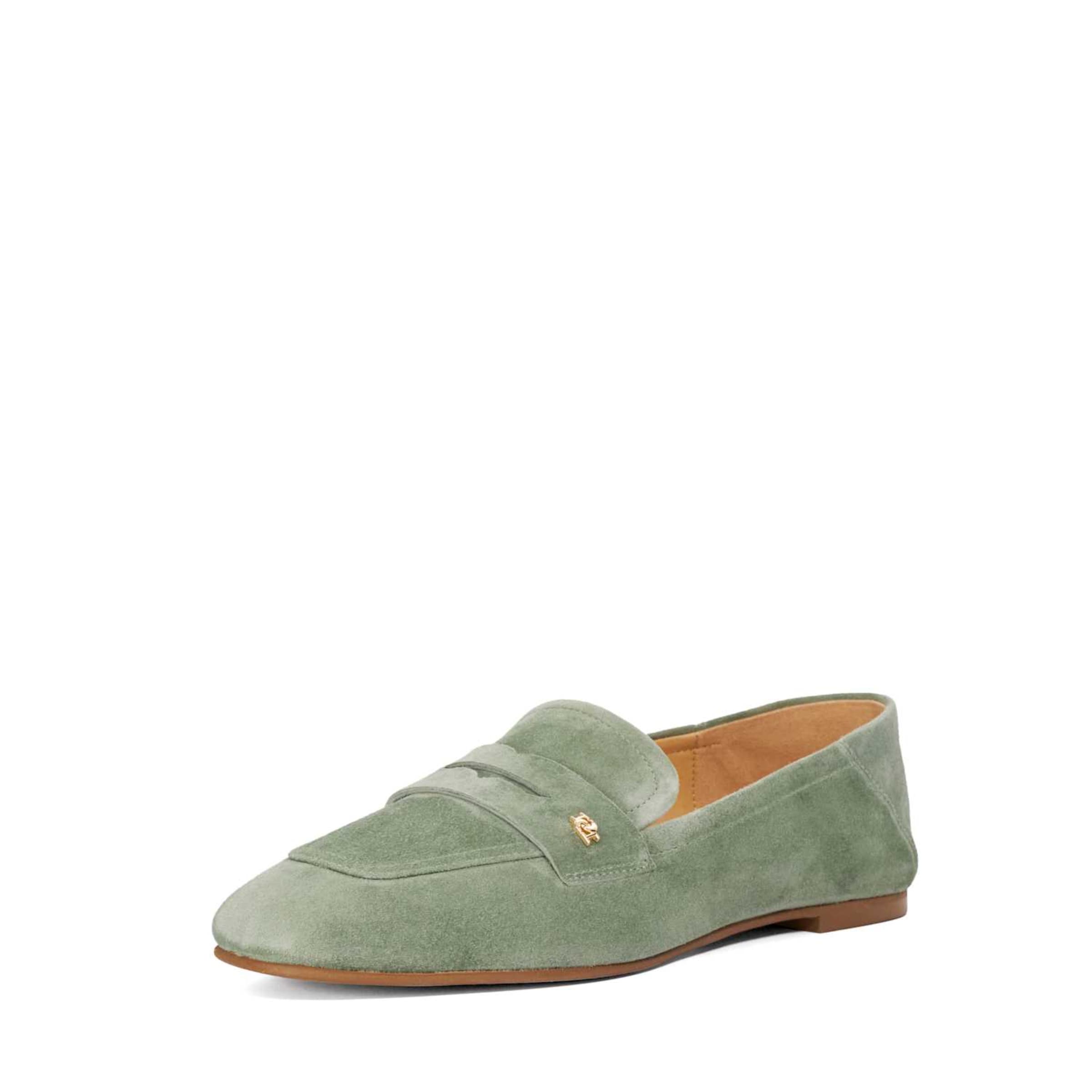 Chaussure basse 'Glances' Dune LONDON en vert : devant