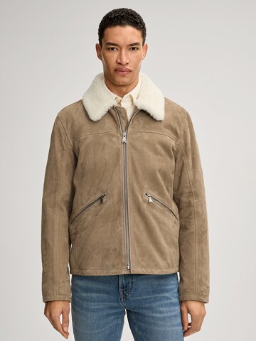 JOOP! Jeans Tussenjas 'Byer' in Bruin: voorkant