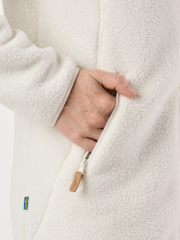 SWEDEMOUNT Fleece jas 'Nordkap' in Wit