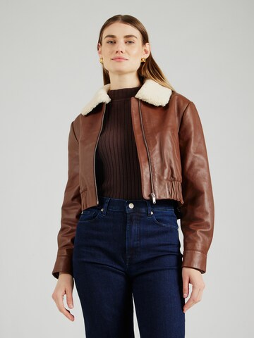 DRYKORN Jacke 'RADWAY_2' in Braun: Vorderseite