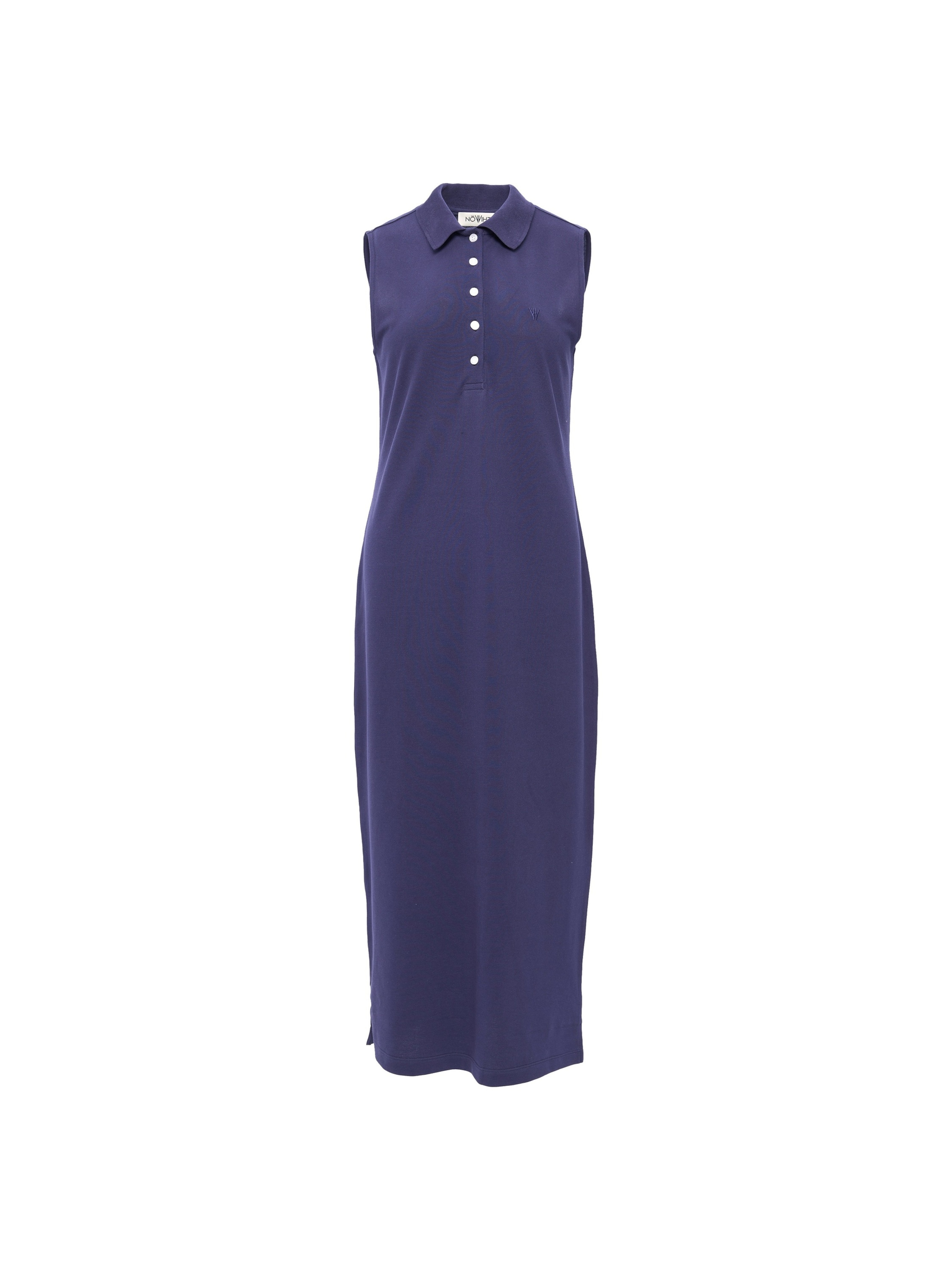 NOWIHT Kleid 'Genevieve'‌‌‌‌‌‌‌‌‌‌ in Blau: Vorderseite