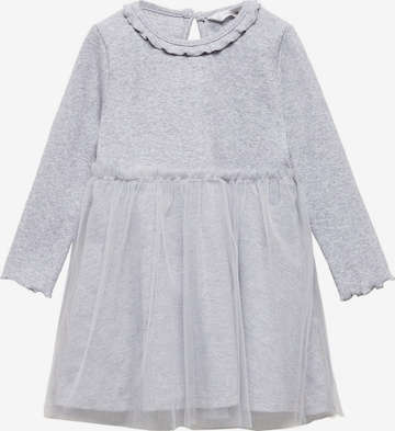 MANGO KIDS Kleid in Grau: predná strana