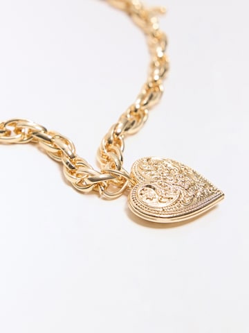 Bershka Kette in Gold
