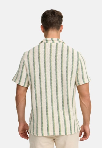 Coupe regular Chemise 'INGlumin' INDICODE JEANS en beige