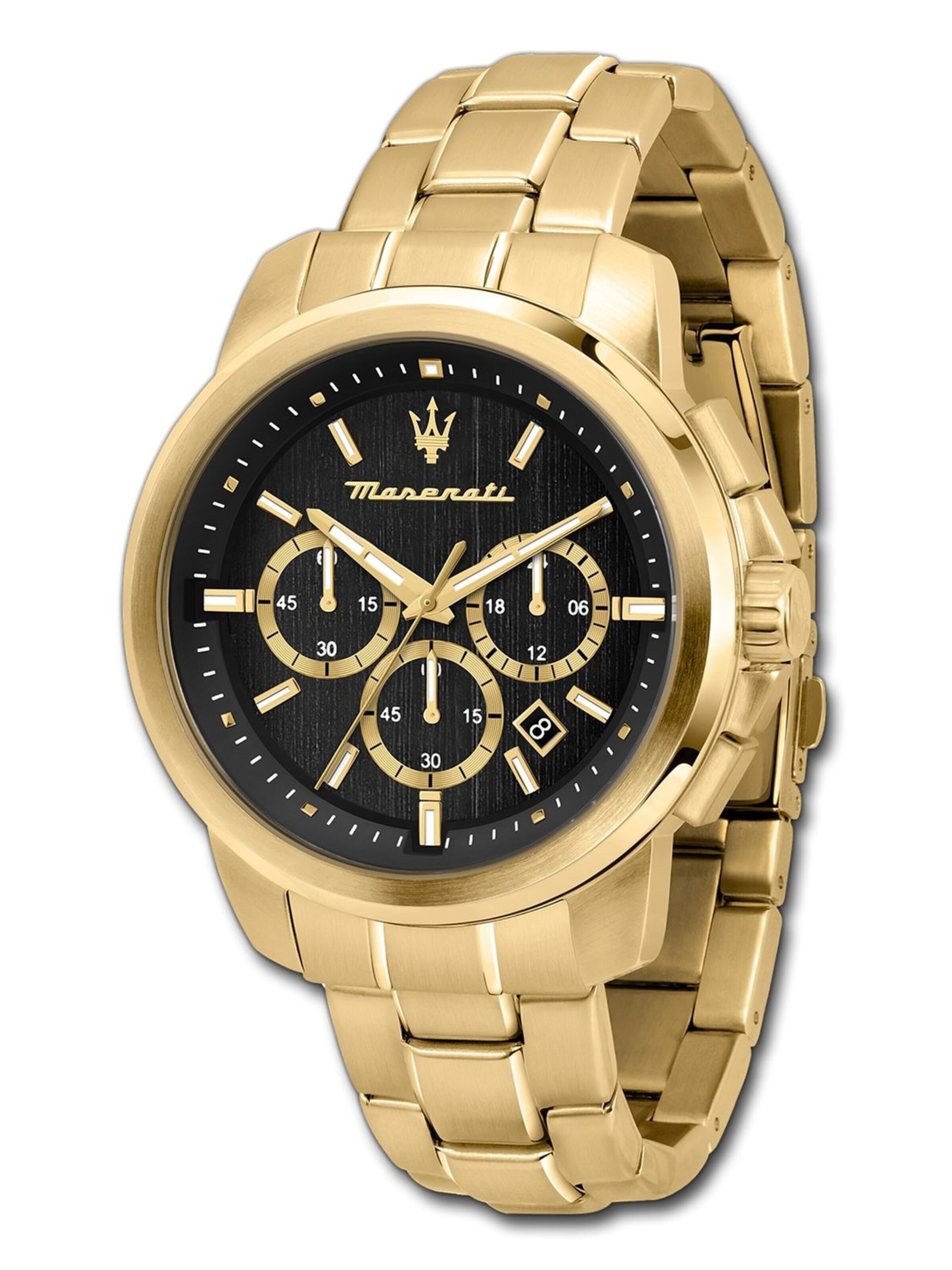 Maserati Analog watch in Gold: front