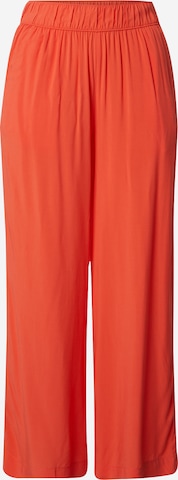 s.Oliver Широка кройка Панталон в червено: отпред