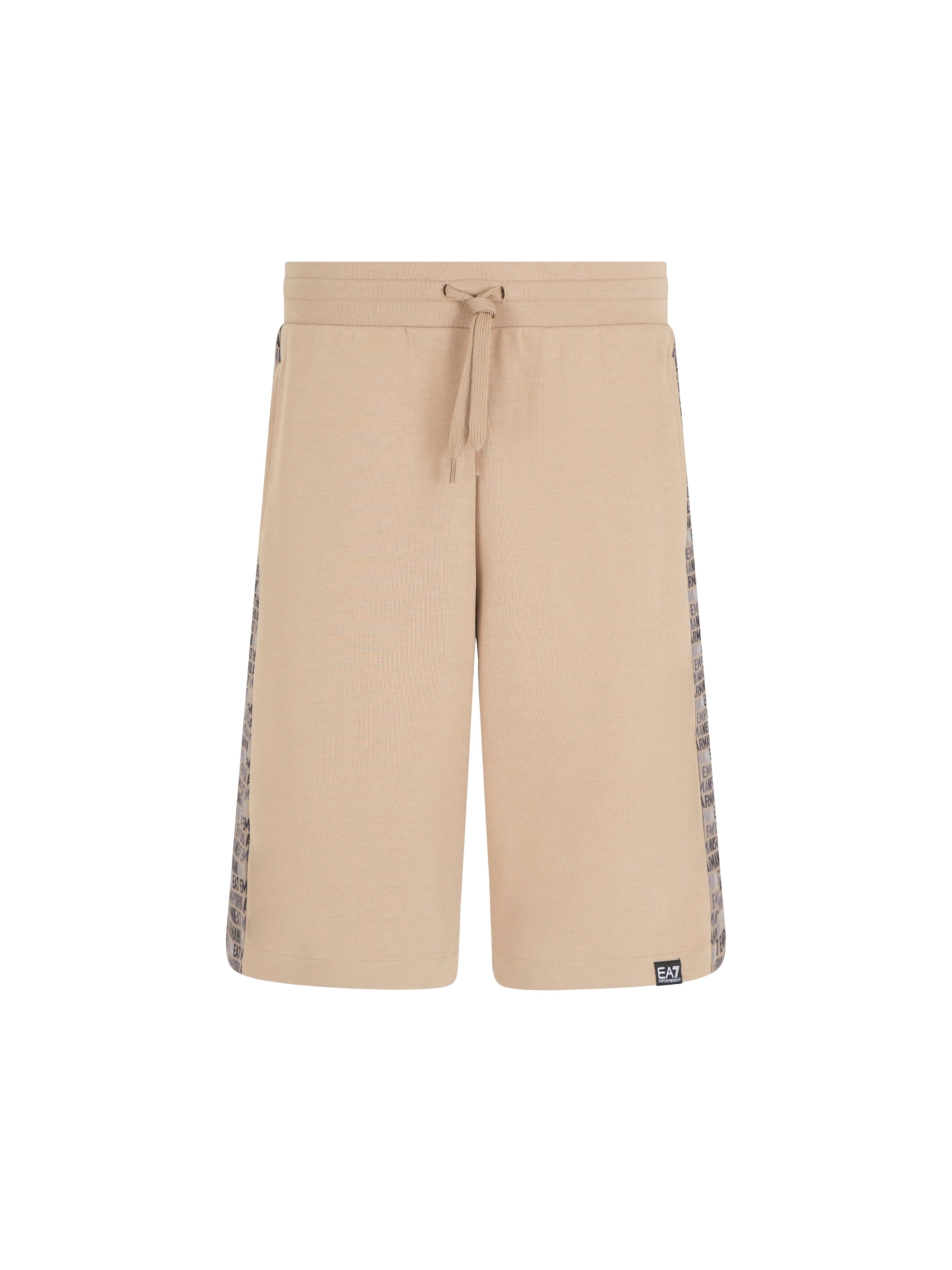 regular Pantaloni di EA7 Emporio Armani in beige: frontale