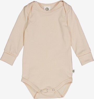 Tutina / body per bambino 'Langarm' di Müsli by GREEN COTTON in rosa: frontale