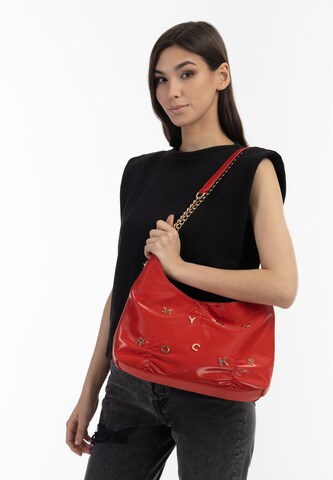 Sac bandoulière myMo ROCKS en rouge