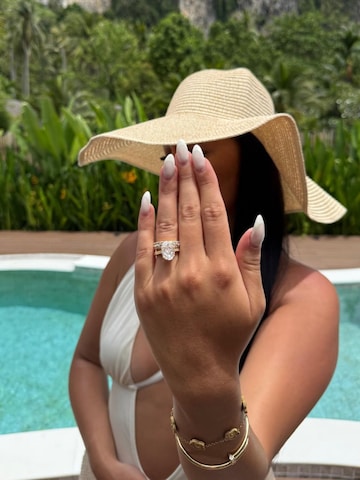 Balmante Jewelry Prsten 'Magnum Oval Cut' – zlatá