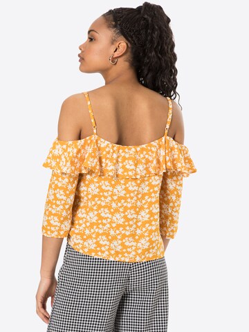 ABOUT YOU Blouse 'Jeanette' in Yellow
