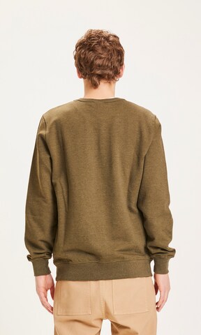 Sweat-shirt KnowledgeCotton Apparel en vert