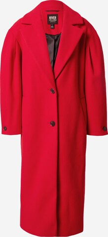 River Island Přechodný kabát – červená: přední strana
