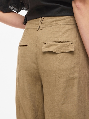 ROUGE EDIT Wide leg Broek in Groen