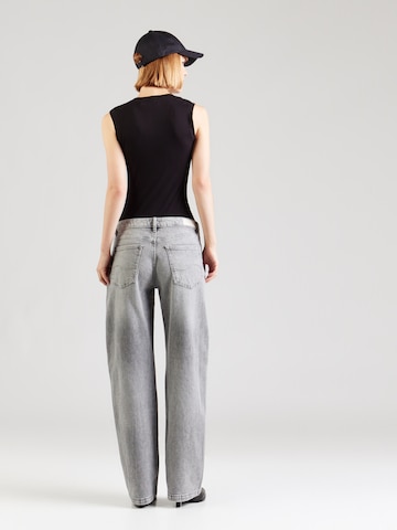 Wide leg Jeans de la QS pe gri