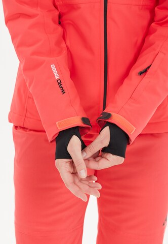 Whistler Athletic Jacket 'Drizzle' in Red