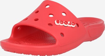 Crocs Muiltjes in Rood: voorkant