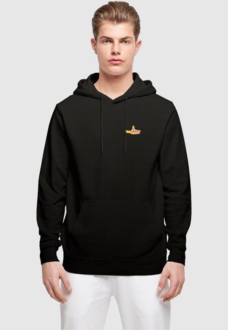 Merchcode Sweatshirt 'Yellow Submarine - Monster No.5' in Black: front