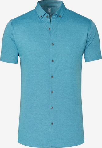 DESOTO Slim Fit Hemd in Blau: predná strana
