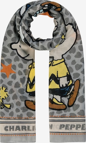 CODELLO Scarf 'Peanuts' in Grey: front