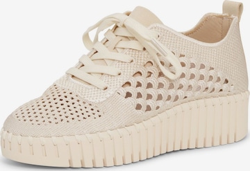 Baskets basses 'Tulip' ILSE JACOBSEN en beige : devant