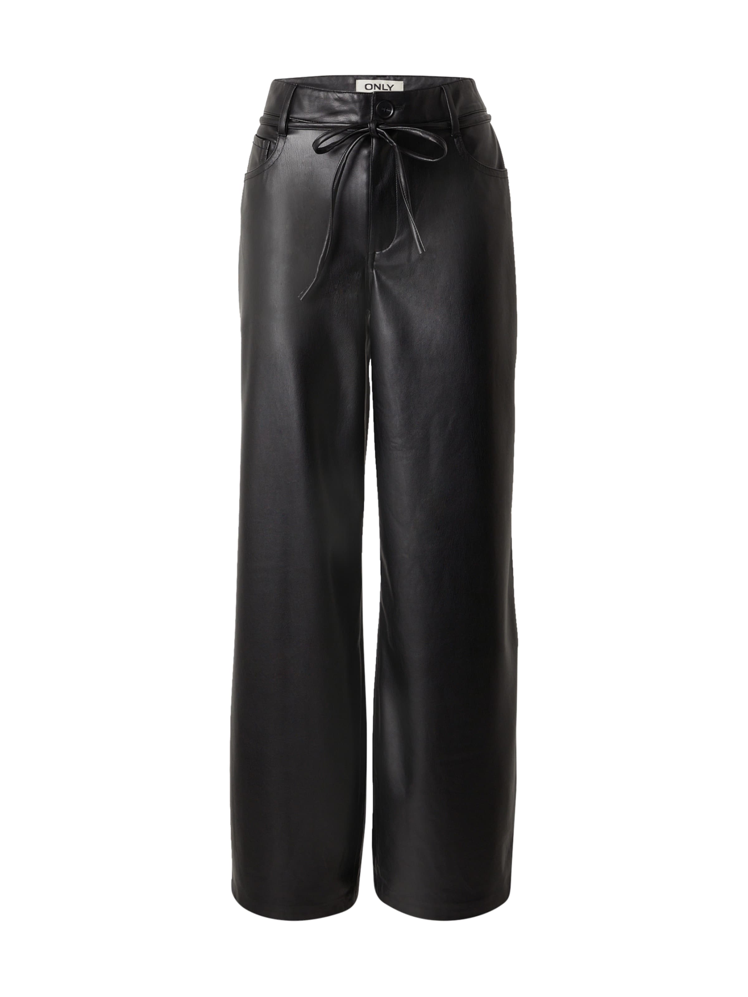 ONLY Regular Pants 'ONLGIANNA-STORY' in Black: front